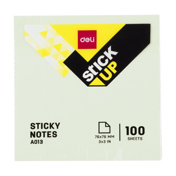 Giấy nhớ 3x3 (100 tờ) (Màu) (A01303) (Deli)